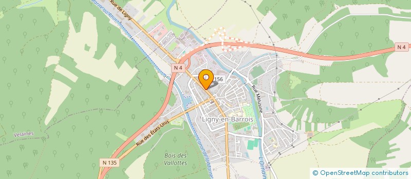 localisation de l'entreprise MONSIEUR JEAN HACQUIN à LIGNY-EN-BARROIS