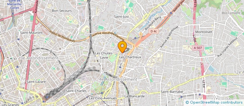 localisation de l'entreprise MONSIEUR JEAN HADJIMICOLAOU à MARSEILLE