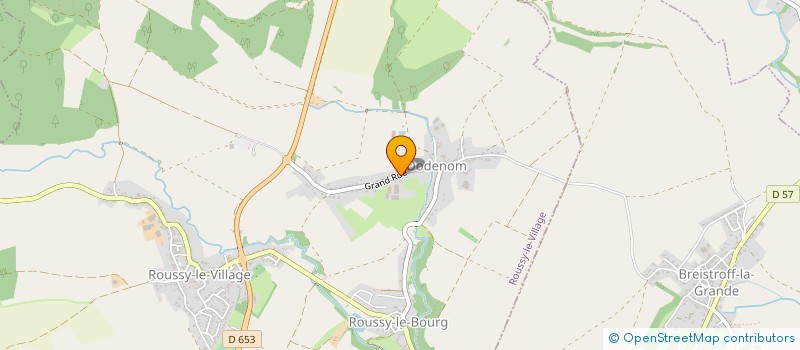 localisation de l'entreprise MONSIEUR JEAN HAGEN  ROUSSY-LE-VILLAGE