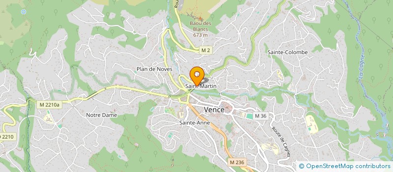 localisation de l'entreprise MONSIEUR JEAN HAHN à VENCE