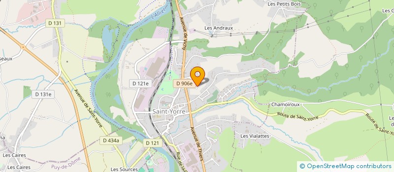 localisation de l'entreprise MONSIEUR JEAN HAINON  SAINT-YORRE