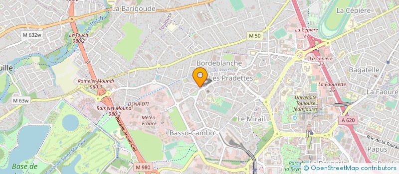 localisation de l'entreprise MONSIEUR JEAN HALBWACHS à TOULOUSE