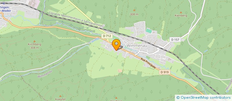 localisation de l'entreprise MONSIEUR JEAN HALTER  VOLKSBERG