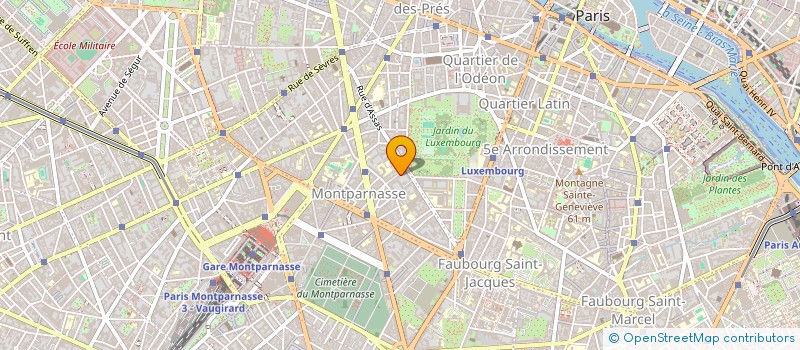 localisation de l'entreprise MONSIEUR JEAN HAMELIN  PARIS