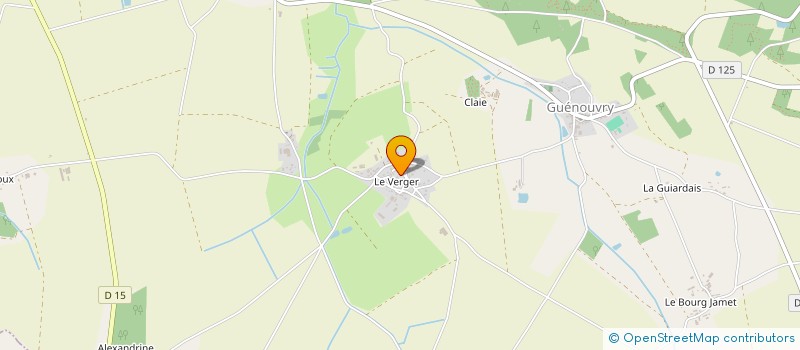 localisation de l'entreprise MONSIEUR JEAN HAMON à GUEMENE-PENFAO