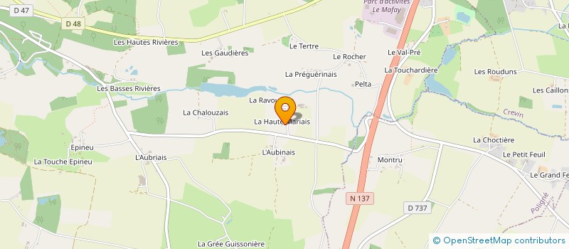 localisation de l'entreprise MONSIEUR JEAN HAMON à BOURG-DES-COMPTES