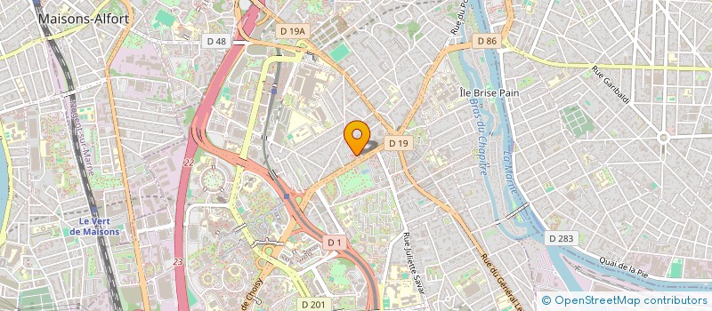 localisation de l'entreprise MONSIEUR JEAN HAMON à CRETEIL