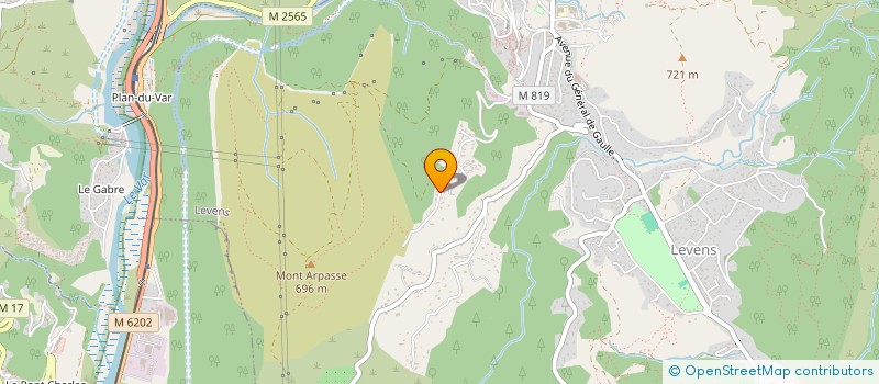 localisation de l'entreprise MONSIEUR JEAN HANNART  LEVENS