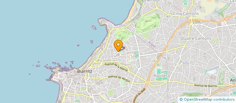 localisation de l'entreprise MONSIEUR JEAN HARAMBOURE à BIARRITZ