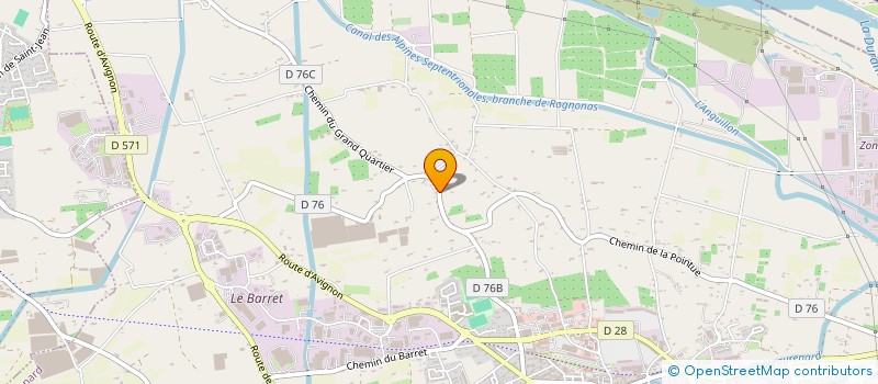 localisation de l'entreprise MONSIEUR JEAN HARASSE  CHATEAURENARD