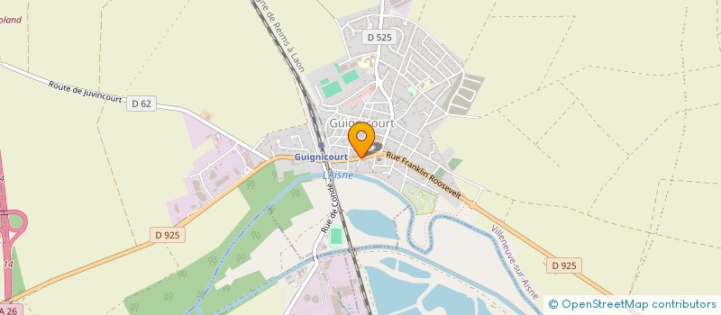 localisation de l'entreprise MONSIEUR JEAN HARBOUT  VILLENEUVE-SUR-AISNE