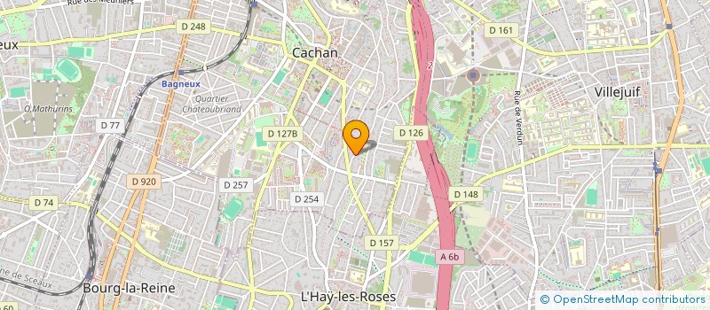 localisation de l'entreprise MONSIEUR JEAN HARING à CACHAN