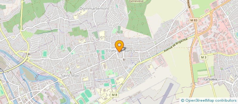 localisation de l'entreprise MONSIEUR JEAN HARSCH  ESSEY-LES-NANCY