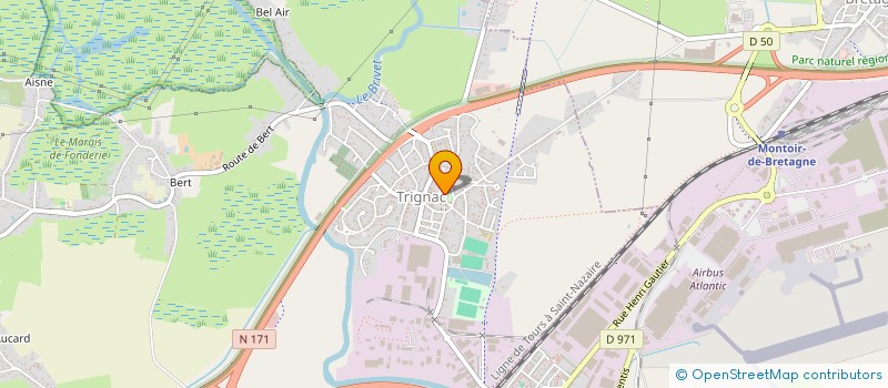 localisation de l'entreprise MONSIEUR JEAN HART  TRIGNAC