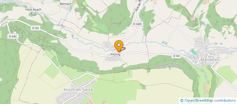 localisation de l'entreprise MONSIEUR JEAN HARTER  KIRSCHNAUMEN