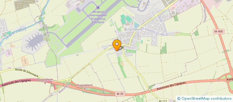 localisation de l'entreprise MONSIEUR JEAN HARTMANN  ENTZHEIM