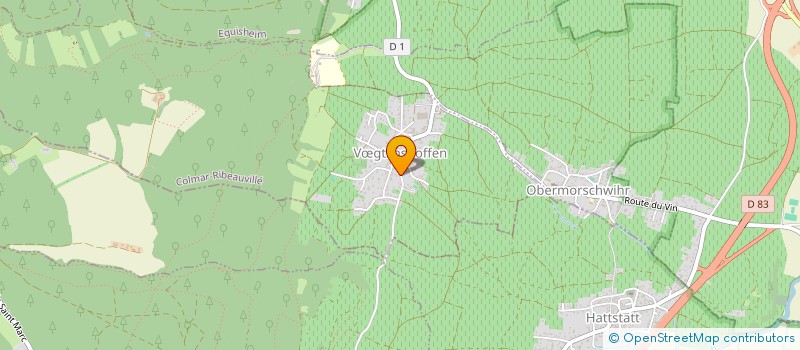 localisation de l'entreprise MONSIEUR JEAN HARTMANN  VGTLINSHOFFEN