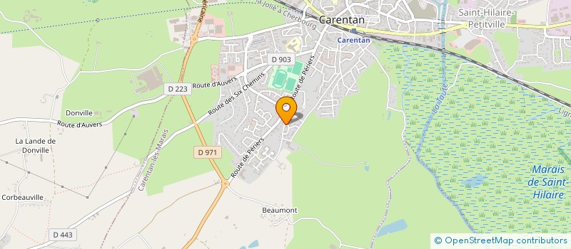 localisation de l'entreprise MONSIEUR JEAN HASSAN à CARENTAN-LES-MARAIS