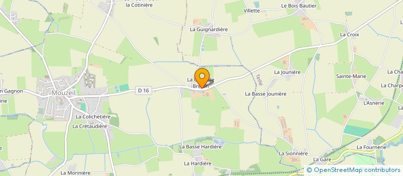 localisation de l'entreprise MONSIEUR JEAN HAURAY à MOUZEIL
