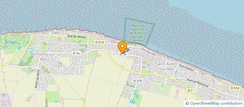 localisation de l'entreprise MONSIEUR JEAN HAVARD  BERNIERES-SUR-MER