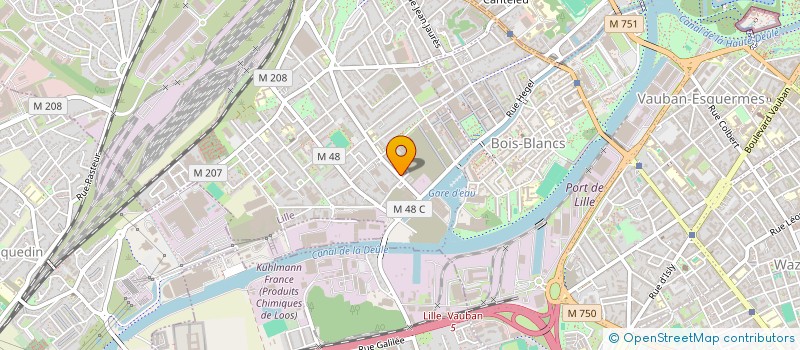 localisation de l'entreprise MONSIEUR JEAN HAVERBEQUE à LILLE