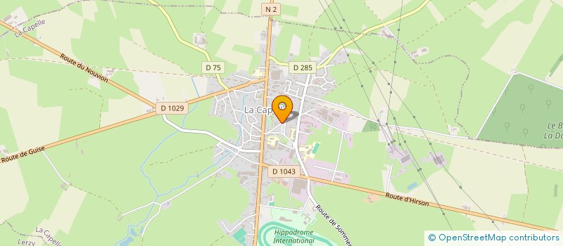 localisation de l'entreprise MONSIEUR JEAN HAVY  LA CAPELLE