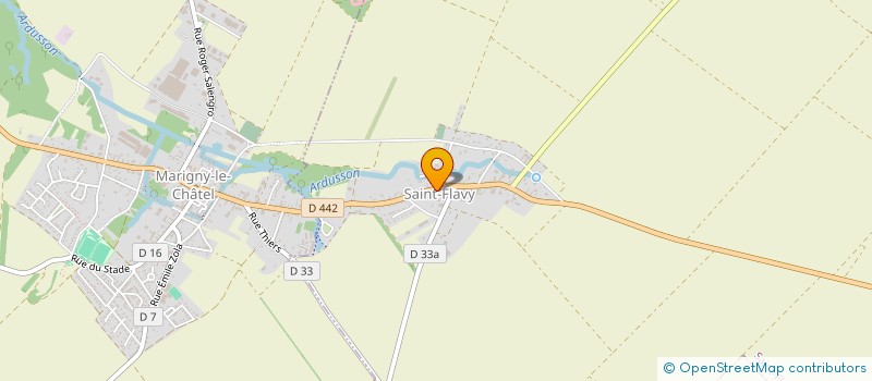 localisation de l'entreprise MONSIEUR JEAN HAZOUARD  SAINT-FLAVY