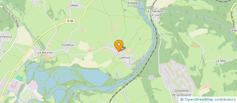 localisation de l'entreprise MONSIEUR JEAN HEBRARD  BAS-EN-BASSET