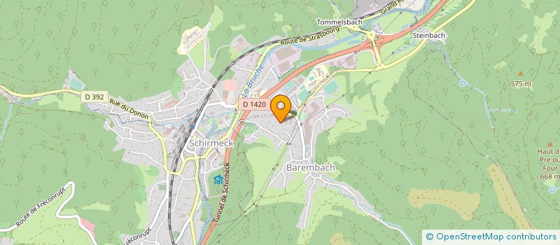 localisation de l'entreprise MONSIEUR JEAN HECHT  BAREMBACH