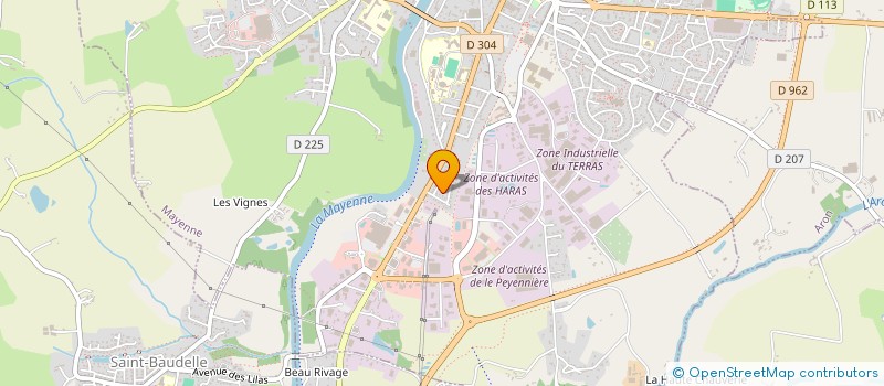 localisation de l'entreprise MONSIEUR JEAN HECK à MAYENNE