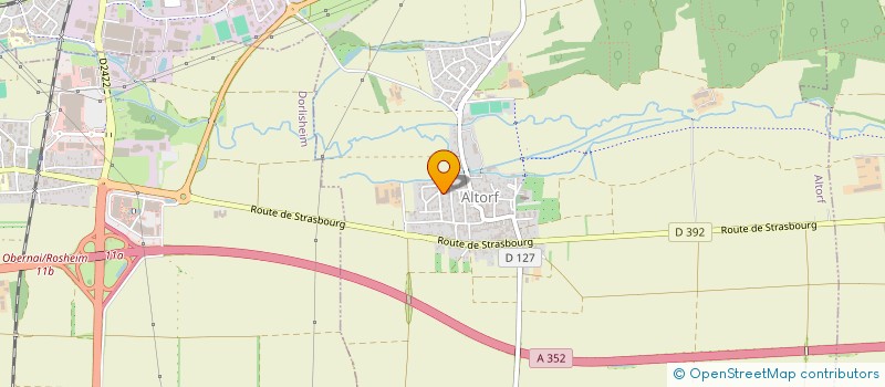 localisation de l'entreprise MONSIEUR JEAN HECK  ALTORF