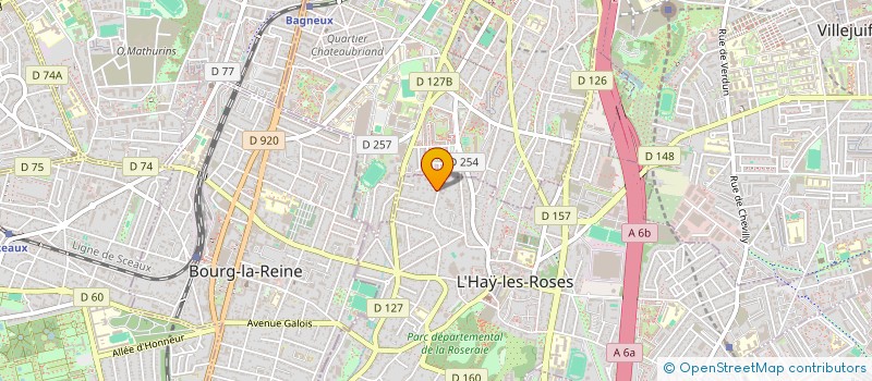 localisation de l'entreprise MONSIEUR JEAN HECKENROTH à L'HAY-LES-ROSES