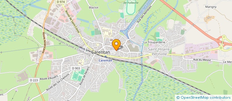 localisation de l'entreprise MONSIEUR JEAN HEE  CARENTAN-LES-MARAIS