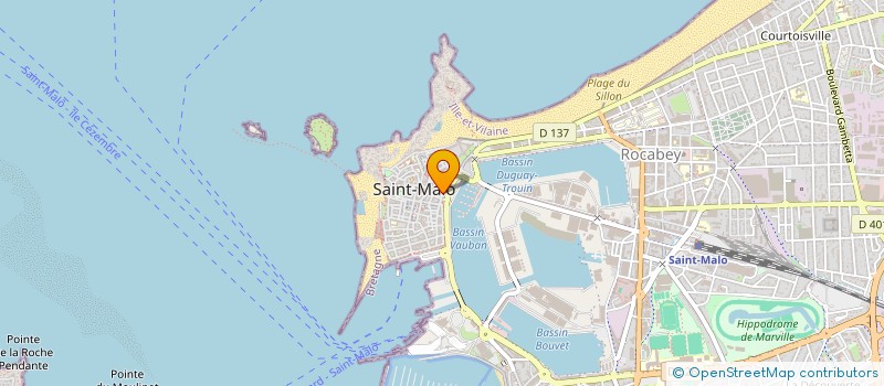 localisation de l'entreprise MONSIEUR JEAN HEFFINGER  SAINT-MALO