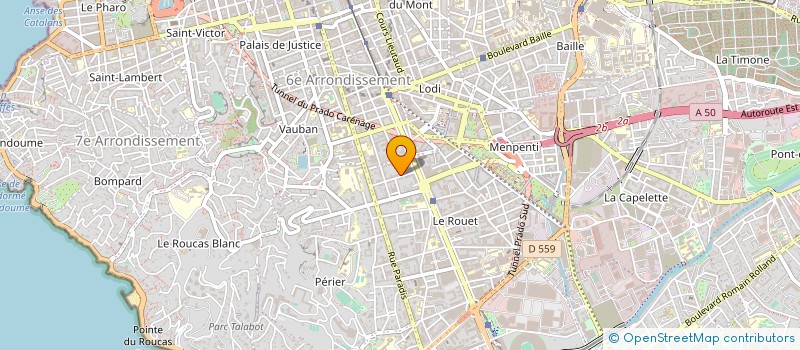 localisation de l'entreprise MONSIEUR JEAN HEID-REVEST  MARSEILLE