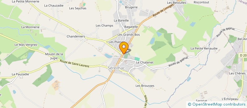 localisation de l'entreprise MONSIEUR JEAN HELIAS à SEREILHAC
