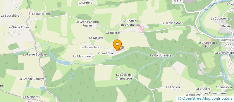 localisation de l'entreprise MONSIEUR JEAN HEMERY à SAINT-LEONARD-DES-BOIS