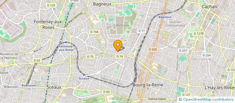 localisation de l'entreprise MONSIEUR JEAN HEMMERLE à BAGNEUX