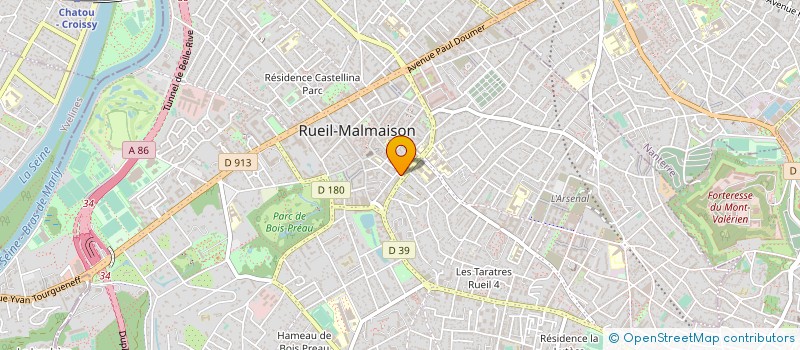 localisation de l'entreprise MONSIEUR JEAN HENAULT à RUEIL-MALMAISON
