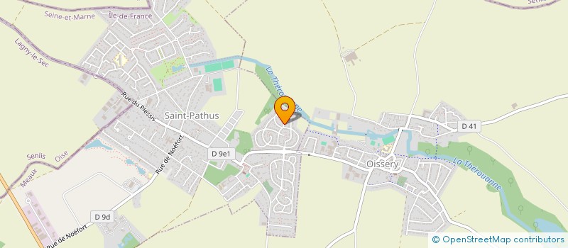 localisation de l'entreprise MONSIEUR JEAN HENAULT  SAINT-PATHUS