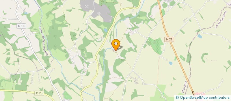 localisation de l'entreprise MONSIEUR JEAN-HENRI THOMASSIN  PLAISANCE