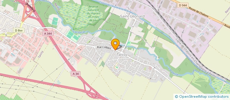 localisation de l'entreprise MONSIEUR JEAN HENRY  TAISSY