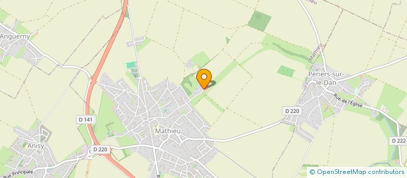 localisation de l'entreprise MONSIEUR JEAN HENRY  MATHIEU