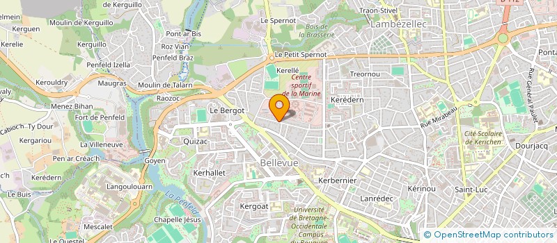localisation de l'entreprise MONSIEUR JEAN HENRY à BREST