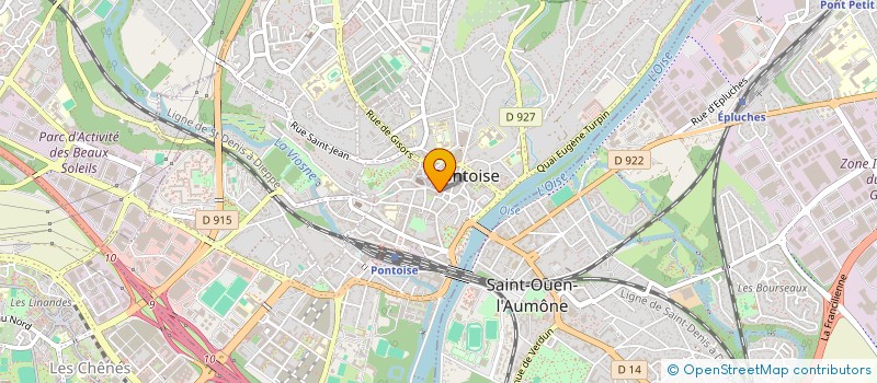 localisation de l'entreprise MONSIEUR JEAN HENRY à PONTOISE