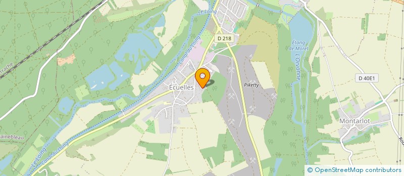 localisation de l'entreprise MONSIEUR JEAN HERBERT  MORET-LOING-ET-ORVANNE