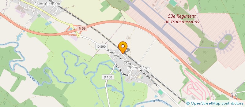 localisation de l'entreprise MONSIEUR JEAN HERGEL à CHENEVIERES