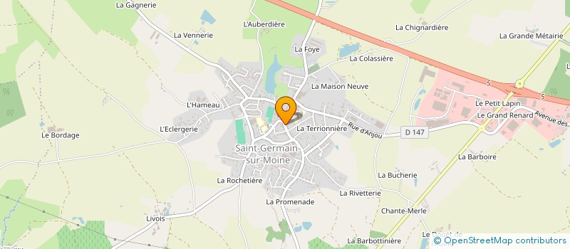 localisation de l'entreprise MONSIEUR JEAN HERMAN à SEVREMOINE