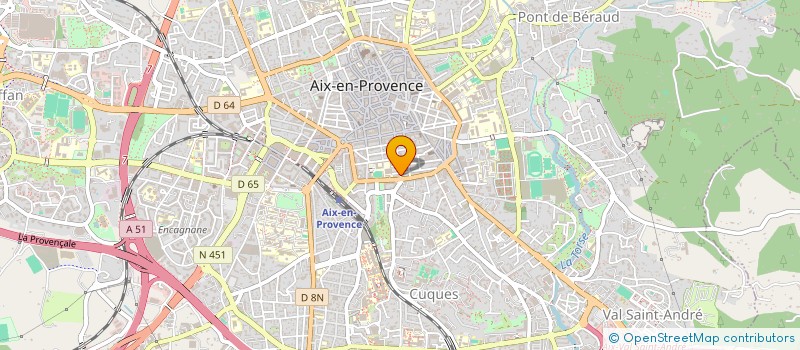 localisation de l'entreprise MONSIEUR JEAN HERMANOVITS à AIX-EN-PROVENCE