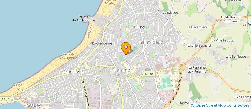 localisation de l'entreprise MONSIEUR JEAN HERMES  SAINT-MALO